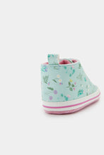 
                        
                          Load image into Gallery viewer, Mothercare Floral Baby Pram Shoes
                        
                      