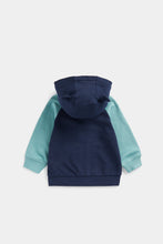 
                        
                          Load image into Gallery viewer, Mothercare Blue Bear Borg-Lined Hoody
                        
                      