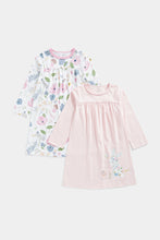 
                        
                          Load image into Gallery viewer, Mothercare Bunny Nightdresses - 2 Pack
                        
                      