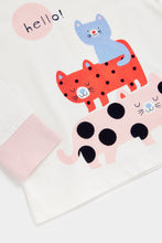
                        
                          Load image into Gallery viewer, Mothercare Cat Pyjamas - 2 Pack
                        
                      