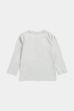 
                        
                          Load image into Gallery viewer, Mothercare Grey Football Game Long-Sleeved T-Shirt
                        
                      