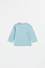 
                        
                          Load image into Gallery viewer, Mothercare Blue Jurassic Dinosaur Long-Sleeved T-Shirt
                        
                      