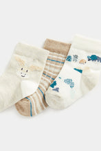 
                        
                          Load image into Gallery viewer, Mothercare Moose Baby Socks - 3 Pack
                        
                      