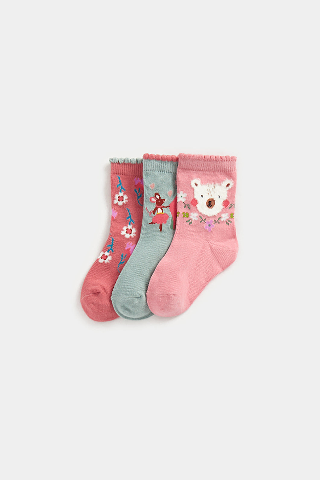 Mothercare Nostalgia Socks - 3 Pack