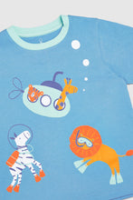 
                        
                          Load image into Gallery viewer, Mothercare Submarine Animal Pyjamas - 2 Pack
                        
                      