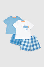 
                        
                          Load image into Gallery viewer, Mothercare Chameleon Shortie Pyjamas - 2 Pack
                        
                      