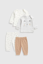 
                        
                          Load image into Gallery viewer, Mothercare Bear Baby Pyjamas - 2 Pack
                        
                      