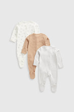 
                        
                          將圖片載入圖庫檢視器 Mothercare Bear Baby Sleepsuits - 3 Pack
                        
                      