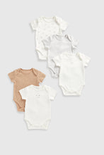 
                        
                          Load image into Gallery viewer, Mothercare Bear Short-Sleeved Bodysuits - 5 Pack
                        
                      