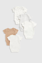 
                        
                          將圖片載入圖庫檢視器 Mothercare Bear Short-Sleeved Bodysuits - 5 Pack
                        
                      