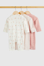 
                        
                          Load image into Gallery viewer, Mothercare My First Footless Sleepsuits - 3 Pack
                        
                      