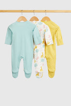 
                        
                          將圖片載入圖庫檢視器 Mothercare Safari Baby Sleepsuits - 3 Pack
                        
                      