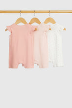 
                        
                          Load image into Gallery viewer, Mothercare Cat Rompers - 3 Pack
                        
                      