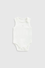 
                        
                          Load image into Gallery viewer, Mothercare Safari Faces Sleeveless Bodysuits - 5 Pack
                        
                      