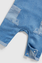 
                        
                          Load image into Gallery viewer, Mothercare Denim Dungarees And Bodysuit Set
                        
                      