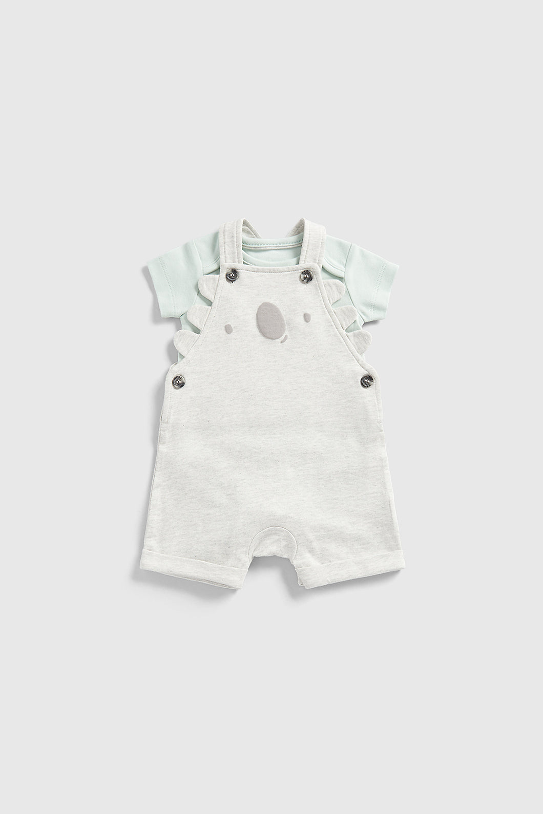 Mothercare My First Bibshorts And Bodysuit Set