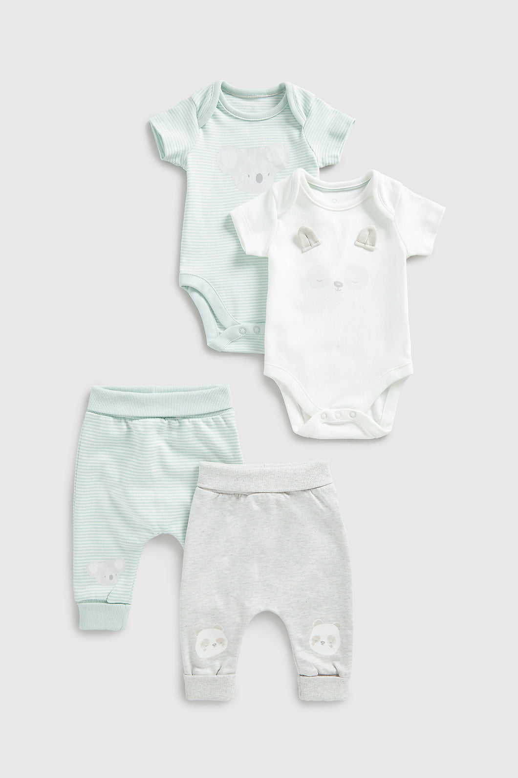 Mothercare My First Bodysuits And Joggers - 4-Piece Set