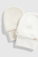 
                        
                          Load image into Gallery viewer, Mothercare My First Kangaroo Baby Mitts - 2 Pack
                        
                      