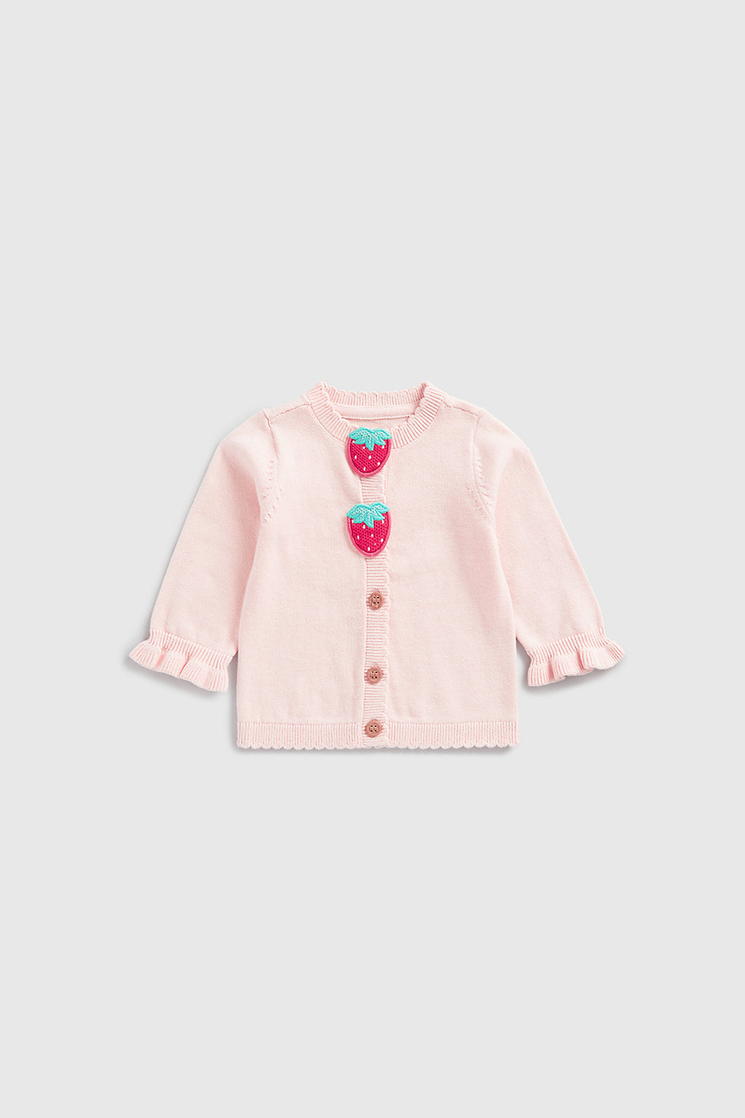 Mothercare Pink Strawberry Cardigan