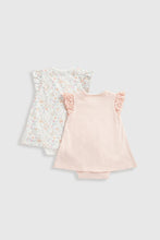 
                        
                          將圖片載入圖庫檢視器 Mothercare Floral And Pink Romper Dresses - 2 Pack
                        
                      