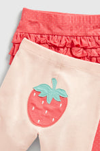 
                        
                          將圖片載入圖庫檢視器 Mothercare Strawberry Frill Leggings - 2 Pack
                        
                      