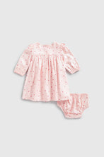 
                        
                          Load image into Gallery viewer, Mothercare Strawberry Woven Dress And Knickers Set
                        
                      