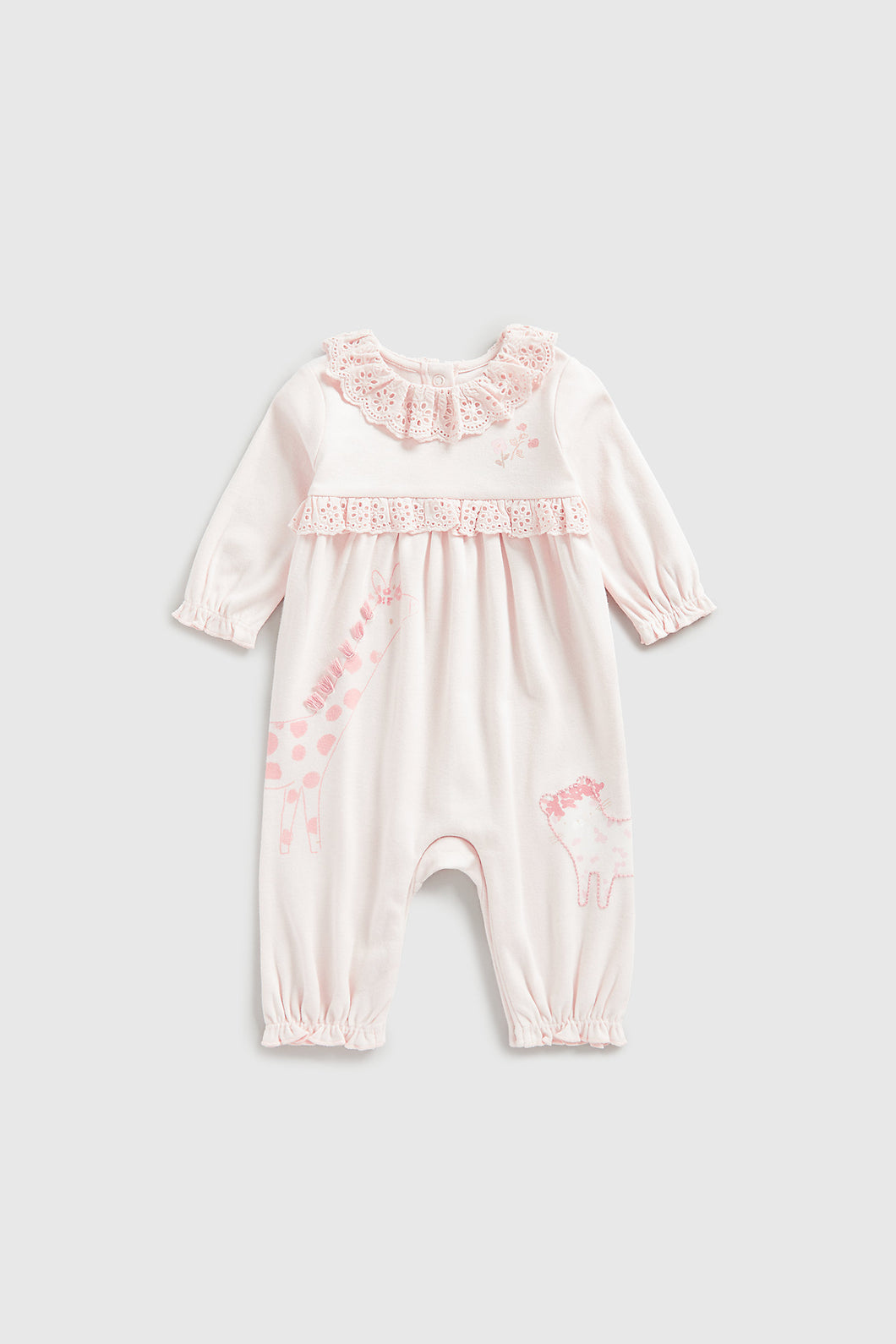 Mothercare Pink Safari All-In-One