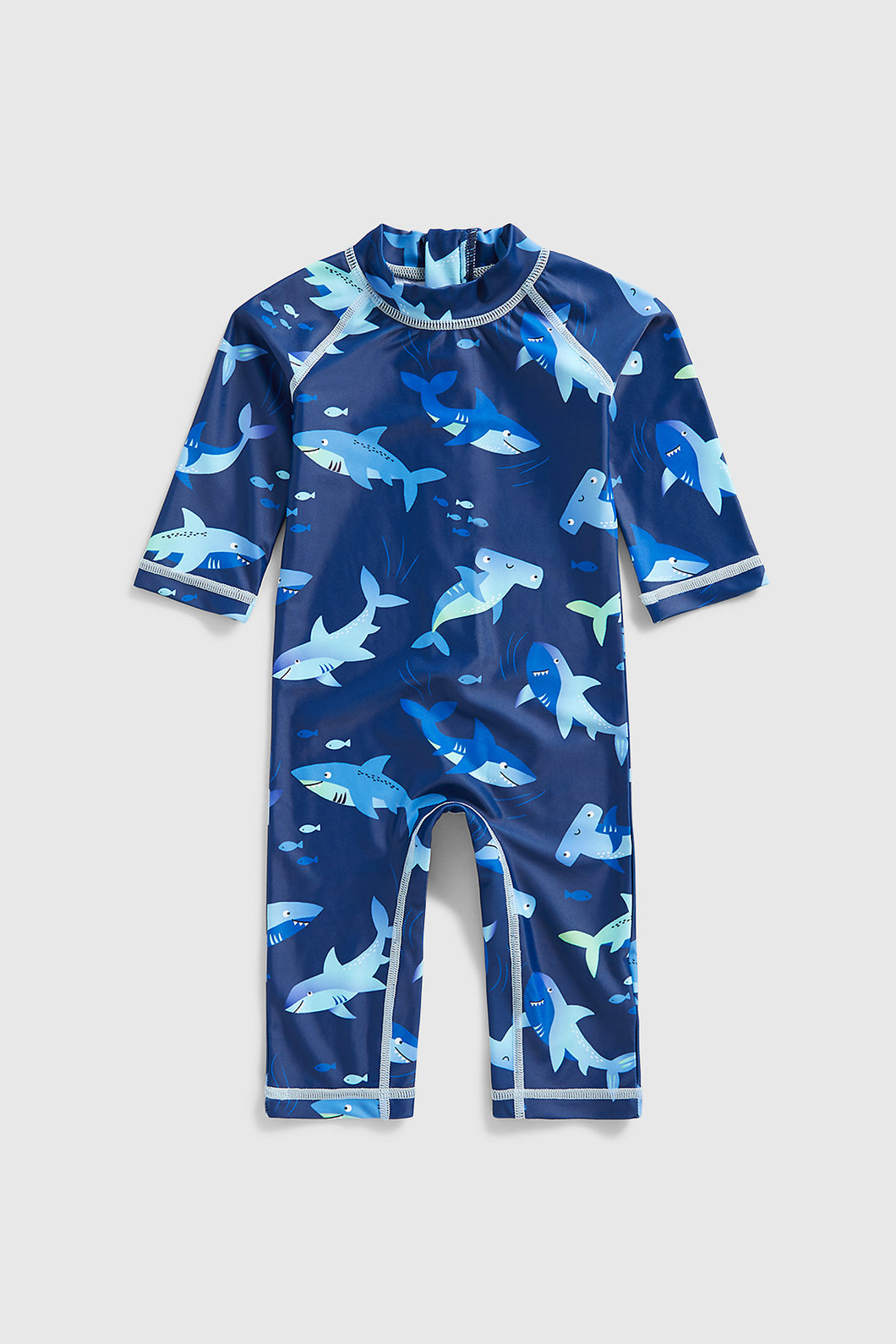 Mothercare Shark Sunsafe Suit Upf50+
