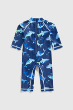 
                        
                          Load image into Gallery viewer, Mothercare Shark Sunsafe Suit Upf50+
                        
                      
