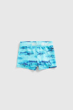 
                        
                          Load image into Gallery viewer, Mothercare Digital Shark Swim Trunkies
                        
                      