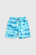 
                        
                          Load image into Gallery viewer, Mothercare Digital Shark Board Shorts
                        
                      