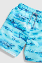 
                        
                          Load image into Gallery viewer, Mothercare Digital Shark Board Shorts
                        
                      