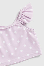 
                        
                          Load image into Gallery viewer, Mothercare Spot And Frill Tankini
                        
                      