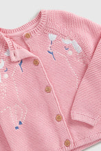 
                        
                          Load image into Gallery viewer, Mothercare Pink Horse Knitted Cardigan
                        
                      