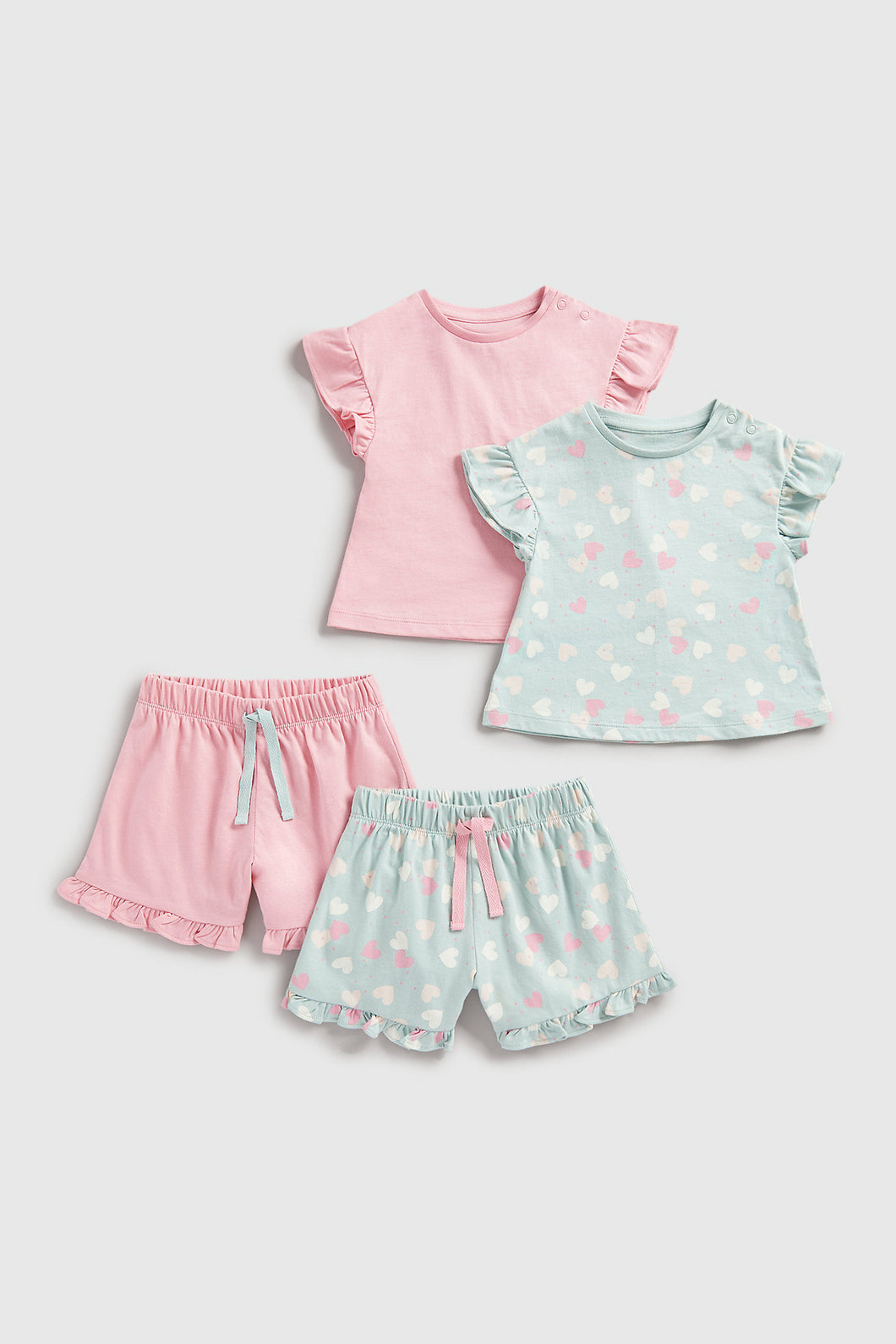 Mothercare Shorts And T-Shirts 4-Piece Set