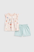 
                        
                          將圖片載入圖庫檢視器 Mothercare Floral Top And Shorts Set
                        
                      