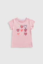 
                        
                          Load image into Gallery viewer, Mothercare Ladybird Heart T-Shirt
                        
                      
