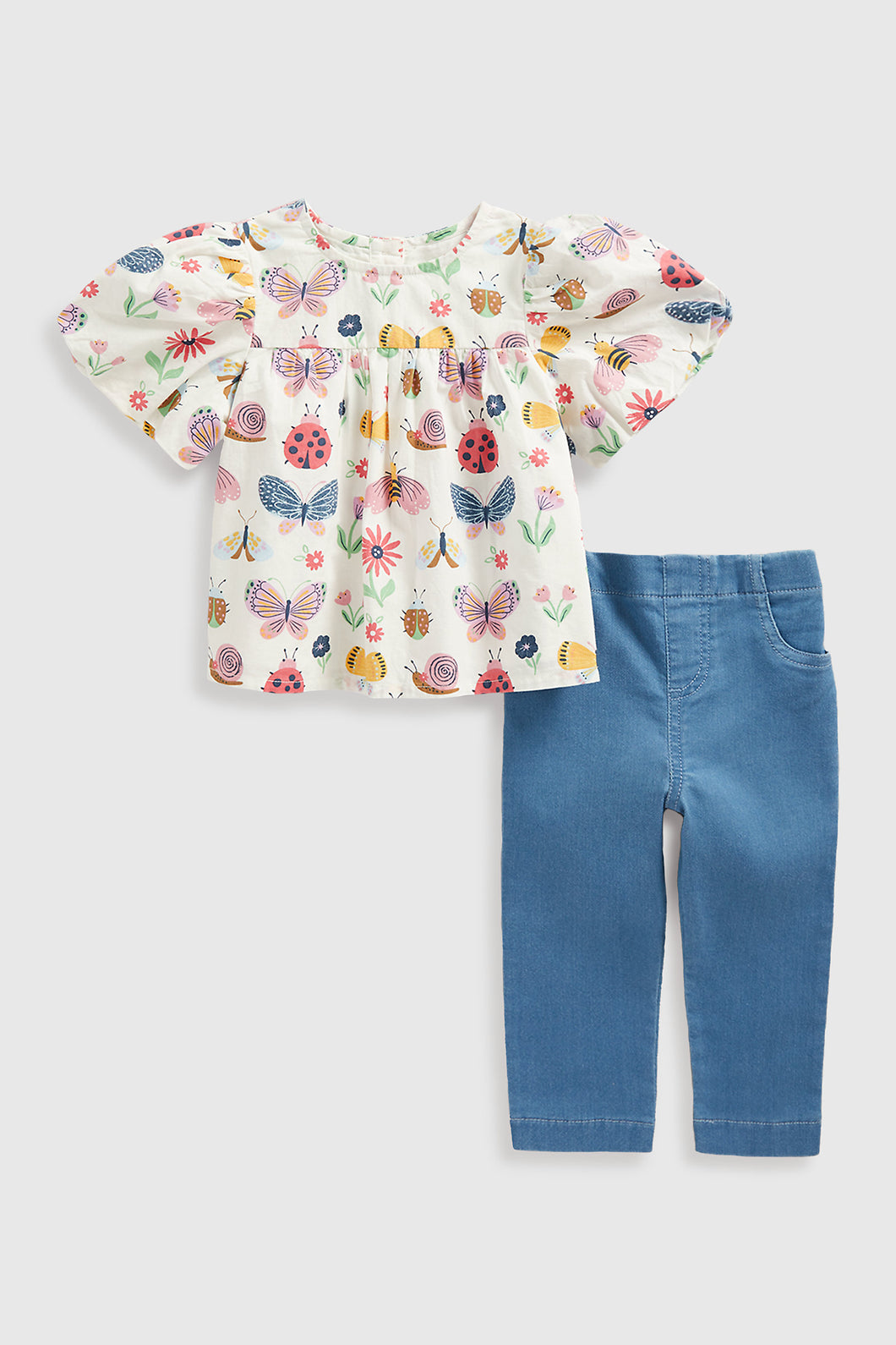 Mothercare Blouse And Jeggings Set