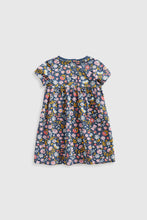 
                        
                          Load image into Gallery viewer, Mothercare Blue Floral Jersey Dress
                        
                      