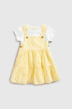 
                        
                          Load image into Gallery viewer, Mothercare Broderie Pinny Dress And T-Shirt Set
                        
                      