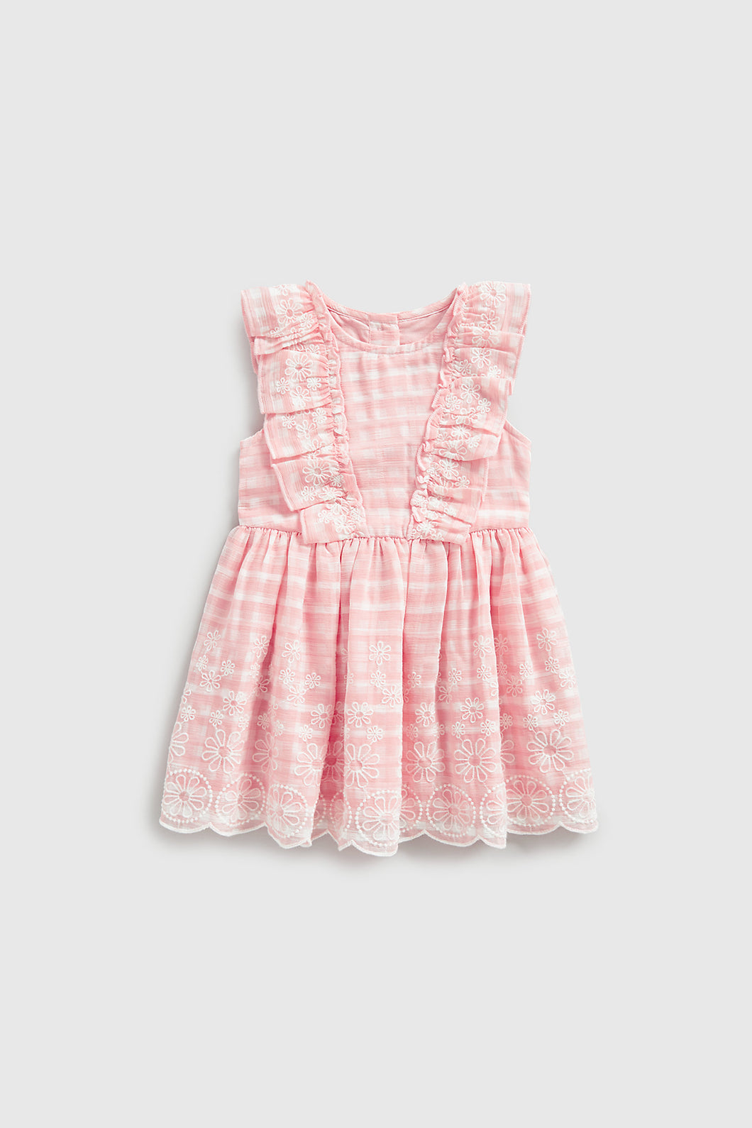 Mothercare Pink Gingham Dress