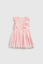 
                        
                          Load image into Gallery viewer, Mothercare Pink Gingham Dress
                        
                      