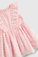 
                        
                          Load image into Gallery viewer, Mothercare Pink Gingham Dress
                        
                      