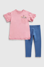 
                        
                          Load image into Gallery viewer, Mothercare T-Shirt And Leggings Set
                        
                      