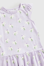 
                        
                          將圖片載入圖庫檢視器 Mothercare Lilac Floral Jersey Dress
                        
                      