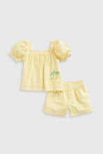 
                        
                          Load image into Gallery viewer, Mothercare Gingham Shorts And Blouse Set
                        
                      