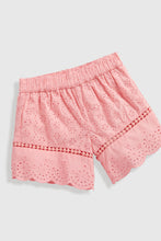 
                        
                          將圖片載入圖庫檢視器 Mothercare Pink Broderie Shorts And Blouse Set
                        
                      