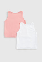 
                        
                          Load image into Gallery viewer, Mothercare Sleeveless Vest T-Shirts - 2 Pack
                        
                      