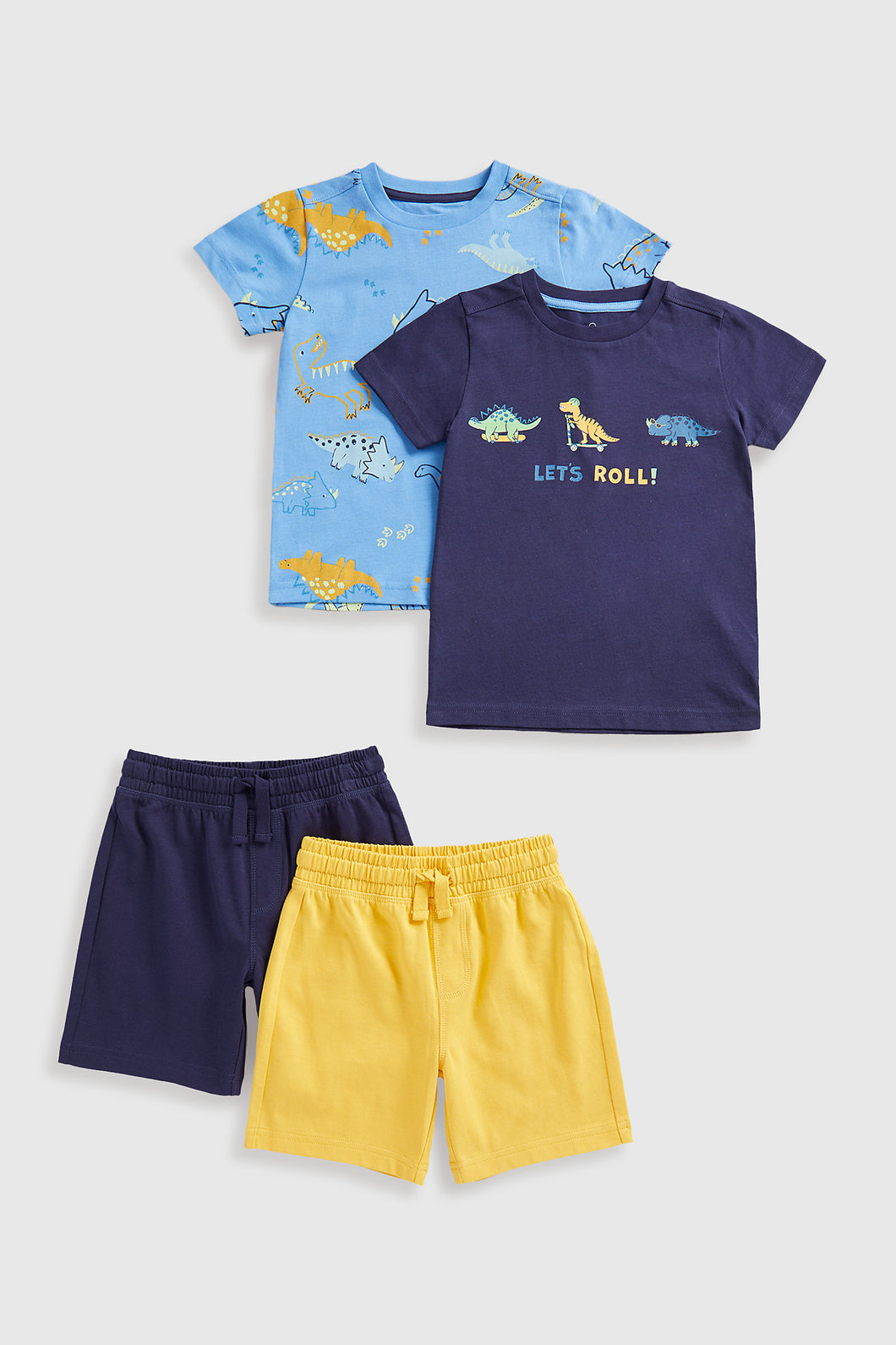 Mothercare Jersey Shorts And T-Shirts - 4 Pack