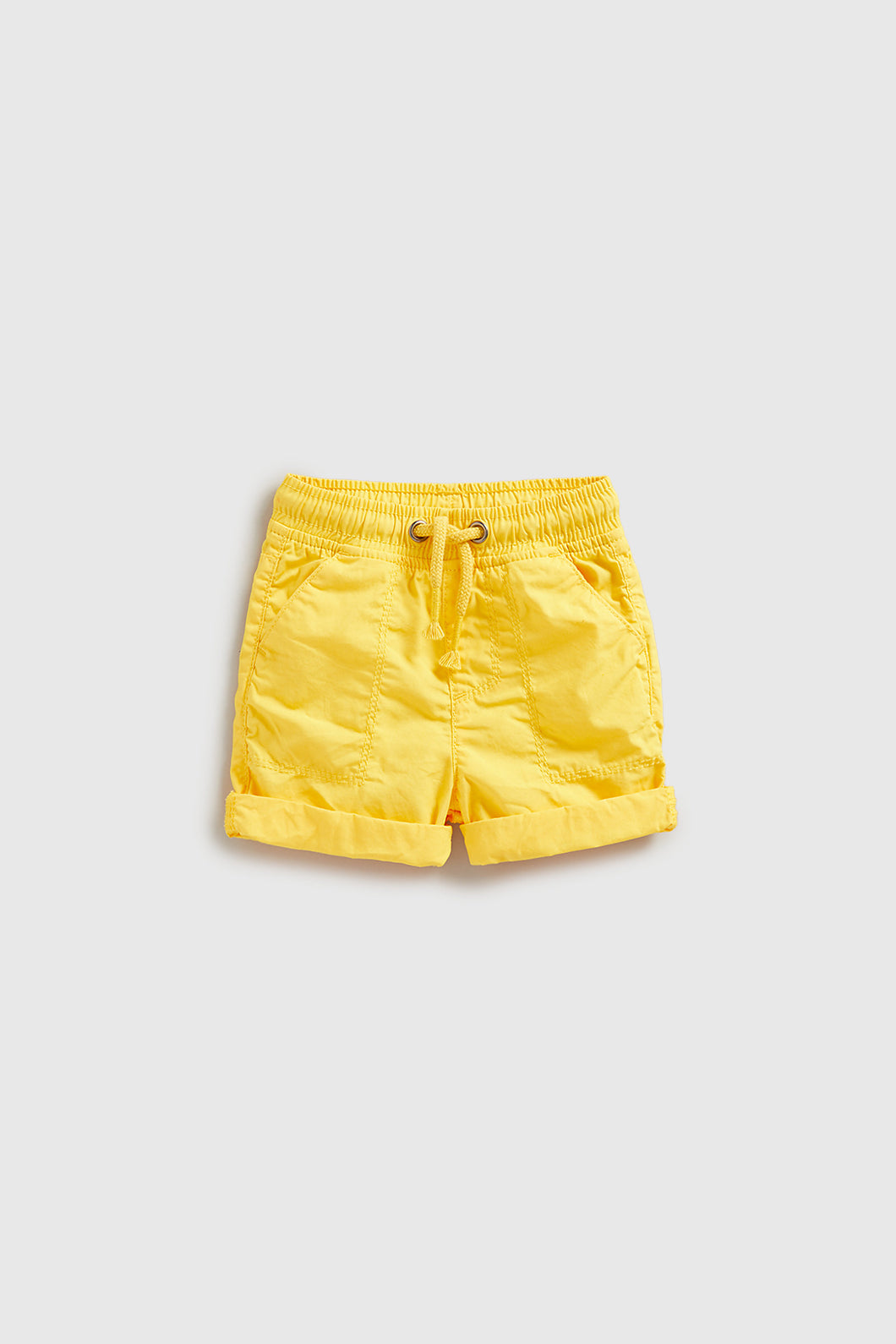 Mothercare Yellow Poplin Shorts